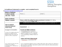 Professional Referral Form